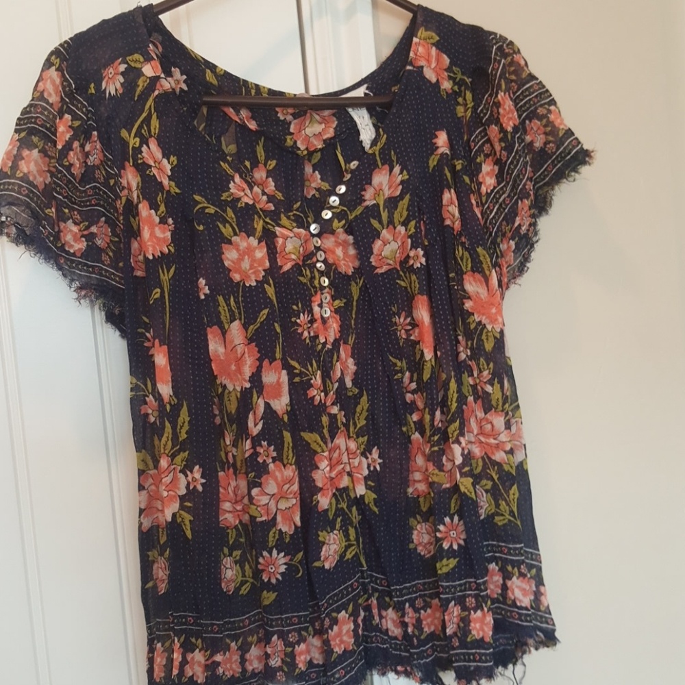 Floral Free  People top